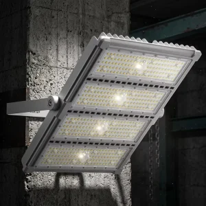 300W COB Flood Light IP67 Waterproof 120 Beam Angle 6500K Color Temp 10KV Surge Protection Aluminum Alloy 42000Lumen Outdoor