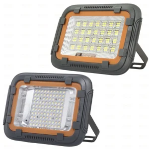 300W Solar Flood Light IP65 Waterproof Outdoor LED Emergency Light with Motion Sensor Portable for Home Garden