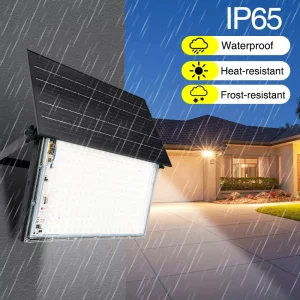 30W 400W 1000W IP65 ABS Solar LED Flood Light Projector Spotlight Outdoor Garden Road Security Lighting