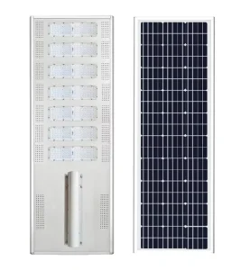 30W 60W 80W 100W ABS Solar Street Light LED Lighting Source Aluminum Alloy Lamp Body IP66 Rating for Outdoor Road