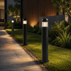 30W Adjustable Power Aluminum Body LED Garden Lawn Lamp IP65 Waterproof Outdoor Landscape Path Light for Project Engineering