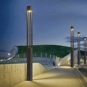 30W IP65 Aluminum LED Garden Light Weather Resistant Outdoor Home Decorative Street Light Landscape AC Power Supply 2700K 6000K
