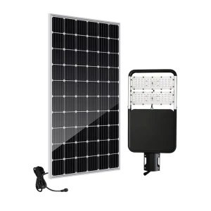 30W Outdoor Solar LED Street Light IP66 Waterproof Monocrystalline Solar Panel LiFePO4 Battery MPPT Controller