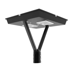 30W Pure Aluminum LED Top Post Light IP65 Waterproof Solar Garden Light