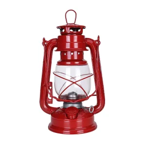 31 cm Retro Iron Kerosene Lamp Portable Glass Barn Lantern Outdoor Camping Light
