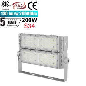 316 Stainless 24Vdc 0 10v Dimmable 1000w Led Marine Flood Light for Sea Fishing Lighting 15 30 60 90degree 200w 300w 400w 500w
