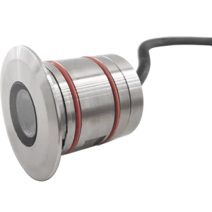 316L Stainless Steel Aluminum DC12V 3W White RGB IP67 Waterproof LED Inground Light for Pool Steps Landscape