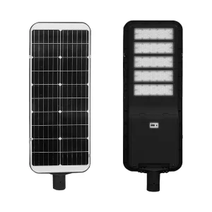 320pcs LEDs 3500lm All in One Solar Street Light 65Wp Solar Panel LiFePO4 Battery IP65 Outdoor LED Lamp for Road Garden Pathway