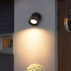 360 Adjustable Folding LED Outdoor Wall Light IP65 Waterproof Modern Sconce for Garden Porch