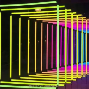 360 Degree 1m 40mm DC12V DMX 512 RGB LED Pixel Tube Light 3D Neon Event Party Stage Light