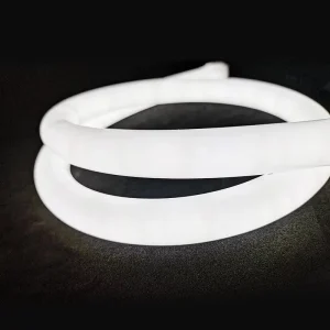 360 Degree R25 Luminous Round Silicone Tube Neon Light RGB DC24V Flexible Led Strip Light Round Strip