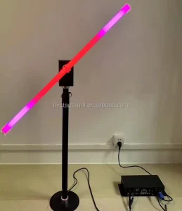 360-Degree Rotating LED Tube Light, 1m, RGB, Kinetic Pixel, Moving Light
