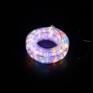 360 Degree Round Neon LED Strip IP55 Addressable PVC Tube Light Ice Blue Light Strings
