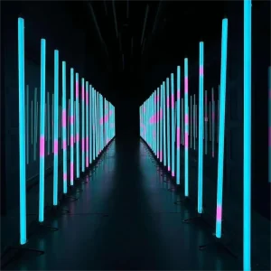 360 LED Tube Light for Nightclub Decoration 1meter DC24V 5050RGB 360 Pixel Tube Indoor Outdoor Project DJ Bar RGB Stage Light