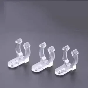 360 Round Neon Light Clips 220V Strip Light Tube Plastic 10mm 14mm Screw Fixing Universal Buckle Accessories