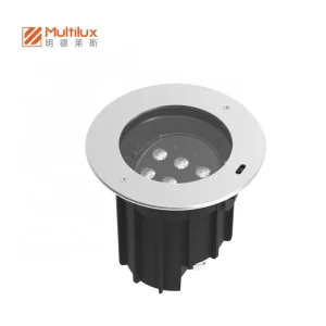 36W LED Underground Light, Recessed Floor Inground Yard Path Landscape Light with Adjustable Beam