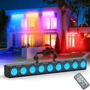 36W RGB Indoor LED Wall Washer Flood Light with DMX Control for Church and Stage Lighting