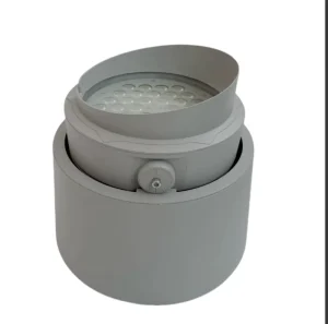 36W RGBW Color-Changing Projector Lamp Adjustable Angle COB Spotlight for Outdoor Landscape Lighting IP65 Underground Fixture