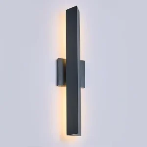 36inch Outdoor Wall Led Lights Minimalist Long Strip Shape Waterproof IP65 Anti Corrosion Suitable for Residential Outdoor Lamp
