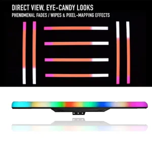 36pcs 12-Segment Pixel Tube Aluminum Material Good Heat Dissipation RGB 3-in-1 Pixel Tube Light DMX512 Control 3*10*36 Channels