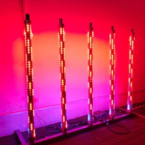 38mm RGB LED Bumper Car Light Tube, Auto-Programmed, DC 12V 24V, 360-Degree