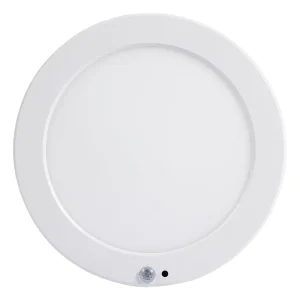 3CCT Aluminum IP44 LED Modern Multi Functional Round Ultra Slim 18W 3-6m Sense Distance Human Body Sensing Panel Light