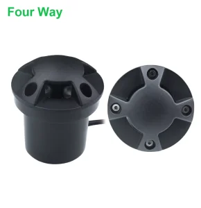 3W 1 2 3 4 Side View Deck Garden Ground IP67 Buried Driveway Lamp LED Inground Light Underground Light