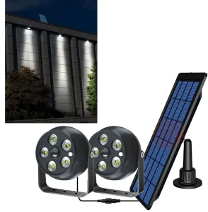 3W 320LM Solar Split Lights Outdoor Warm White Sensor Security Lights 10leds DIM PIR Street Lamp Yard Outdoor 3 Meters Cable