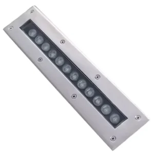 3W 5W 9W 12W 15W 18W 24W Linear LED Inground Light 110V 220V, Stainless Steel IP67 Garden Park Square Buried Lamp