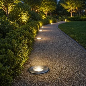 3W Black/Grey 3000K-5000K IP67 Driveway Recessed Decorative Underground LED Landscape Light for Parking and Roads