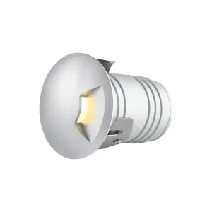 3W Side Shine Waterproof Underground Lamp Industrial Style Silver Gray Small Power Buried Lamp Ip67