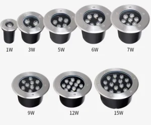 3W Underground Lamp Outdoor Pathway Driveway Garden Decking Street Landscape In-Ground Light