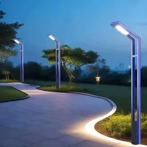 3m/4m Customizable LED IP66 AC Aluminum Garden Light with 2700K-6000K Color Temp & 120 Beam Angle