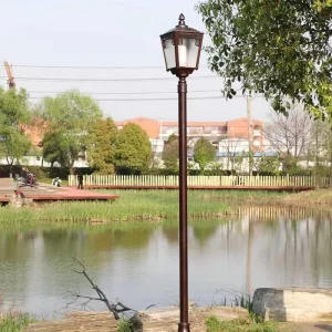 3m 4m IP65 AC Aluminium LED Waterproof Modern Street Garden Lights Decorative Landscape