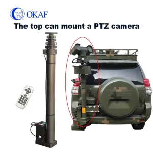 3m to 20m Electric Motorized Ham Radio Antenna Pole Telescopic Mast Antenna Mast Telescopic Pole Electric Telescoping Mast