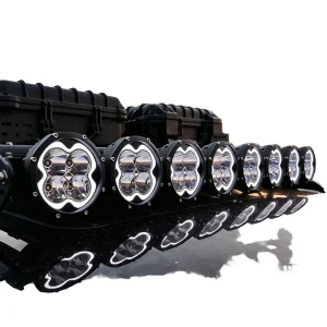 4 Inch 200W LED Offroad Spot Flood Light Pod 15000LM IP67 12V 24V Fit for Wrangler Bronco Tank300 4×4 SUV ATV Truck