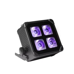 4 LED RGBW Mini Stage Par Light Wireless Battery Powered Uplight DMX Remote Control Wall Washer Light