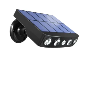 4 LED Solar Safety Light Outdoor Decorative Motion Sensor 3 Modes Street Waterproof Garden Night Work Light