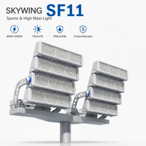 400W-2400W LED High Mast Light Sports Stadium Flood Light IP66 Waterproof 150lm/W