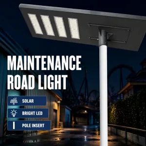 400W IP65 Aluminum LED Solar Street Light with Battery Outdoor Motion Sensor