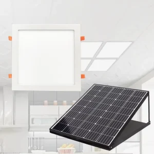 40W 300mm Solar LED Skylight with Radar Sensor for Indoor Home and Office Ceiling Lighting