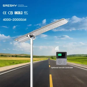 40W/60W/80W/100W Solar Panel IP65 Waterproof Solar LED Street Light