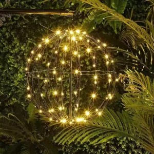 40cm Foldable IP44 Rated 5V LED String Light Magic Ball for Indoor Outdoor Use in Your Garden