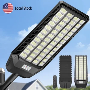 48-Cup Solar LED Light Array Outdoor Security Lighting for Public Streets