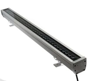 48W Indoor/Outdoor RGBW LED Wall Washer IP67/IP65 Aluminum Body Linear Washer for Landscape Bar and RGB Downlight