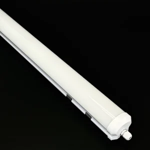 4ft LED Tri-proof Light Cover PC Extrusion Profile IP65 Vapor Tight Diffuser Tube Eco-Friendly Easy Installation for Industrial