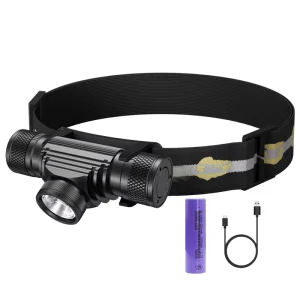 5 Modes Rechargeable LED Headlamp White Light Head Torch for Outdoor Camping Running Work Repair Emergency