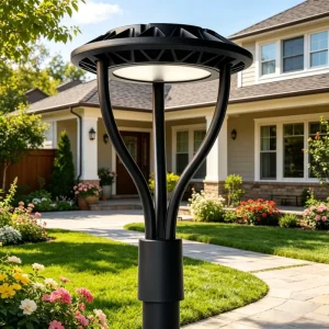 5 Year Warranty IP65 Waterproof Aluminium 50w 80w 100W 150W Pole Led Garden Light Landscape Outdoor Led Park Led Post Top Lights