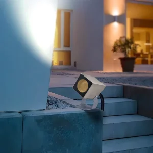 5-Year Warranty Outdoor Decoration Square Spot Light COB LED Spotlight IP65 Waterproof Anti-UV Flood Light for Garden Yard Park