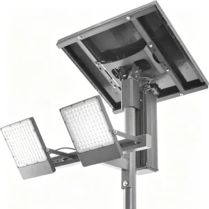 50-160W Solar LED Street Light, IP66 ADC12 Die-Cast Aluminum, LiFePO4 Battery, 6000K Daylight, 25000LM, Outdoor Road, 3-Year